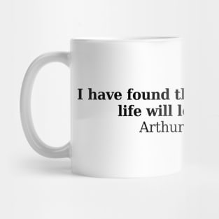 Rubinstein quote - Life Mug